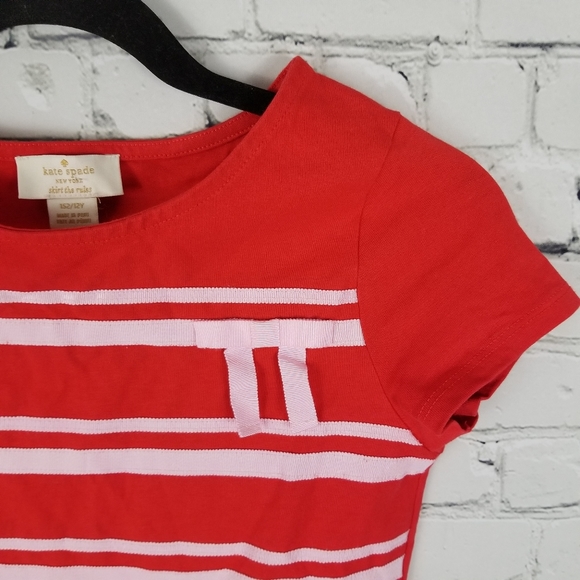 KATE SPADE | ribbon&bow detail short sleeve shirt - Picture 2 of 6